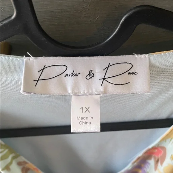 Parker Pastel Floral High Low Dress - Picture 4 of 12